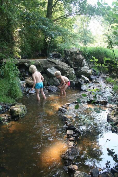 Lovely Rural And Quiet Farmhouse With Natural Swimming Lake Parsac 외부 사진